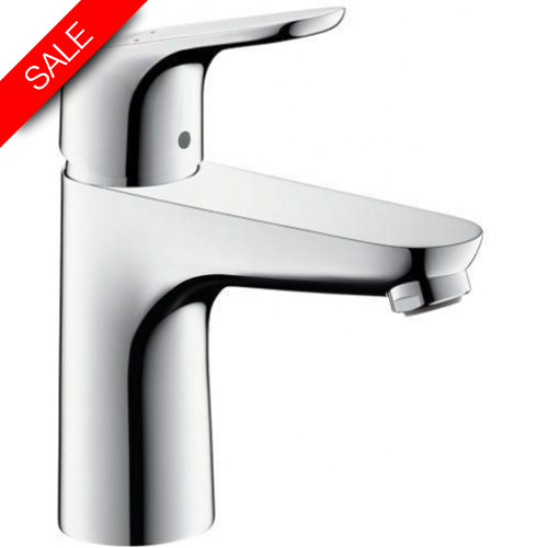 Hansgrohe - Bathrooms - Focus Single Lever Basin Mixer 100 Lowflow Without Waste Set
