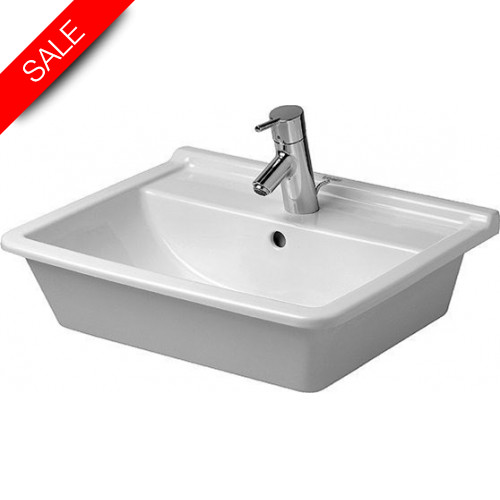 Duravit - Bathrooms - Starck 3 Vanity Basin 560mm Countertop Model