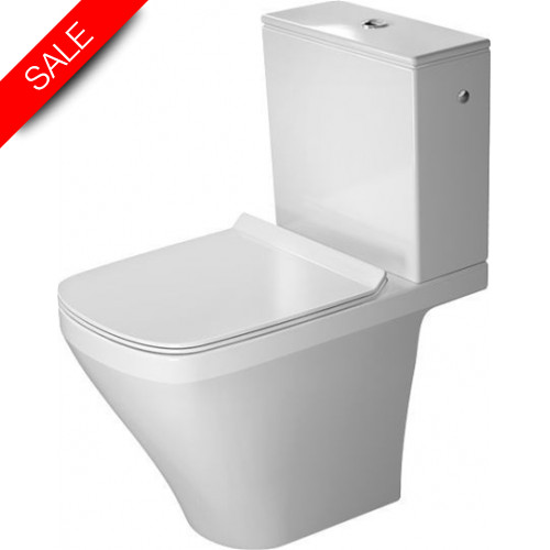 DuraStyle Toilet Close Coupled 630mm Horizontal Outlet