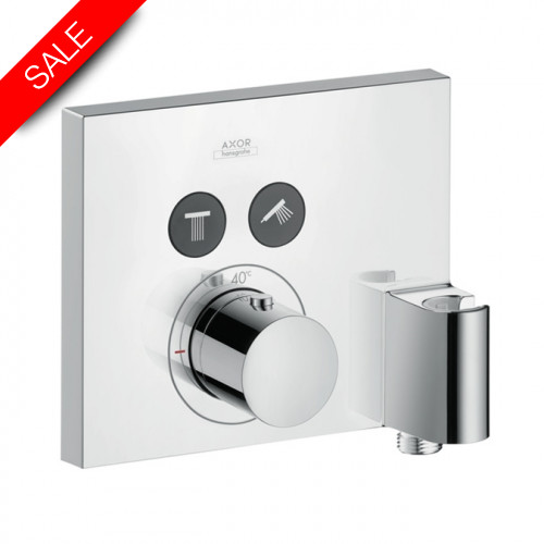 Hansgrohe - Bathrooms - Showerselect Thermostatic Mixer Square For Concealed Inst