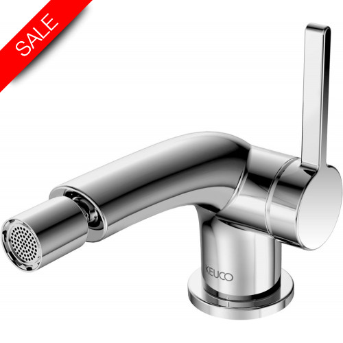 Keuco - Edition 400 Single Lever Bidet Mixer With Pop-Up Waste