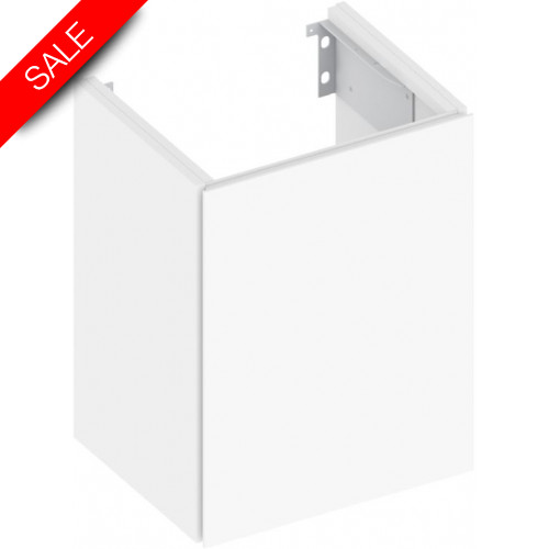 Keuco - Plan Cloakroom Vanity Unit 1 Door, LH 460 x 605 x 380mm