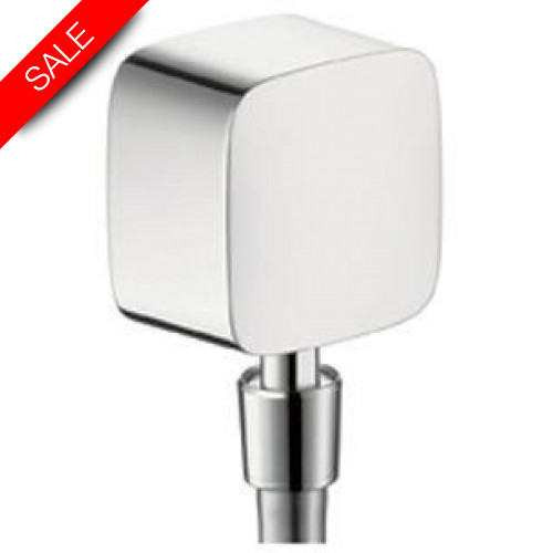 Hansgrohe - Bathrooms - FixFit Wall Outlet With Non-Return Valve & Pivot Joint