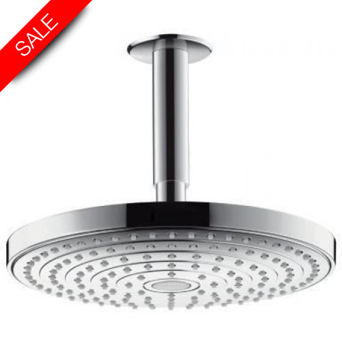 Hansgrohe - Bathrooms - Raindance Select S Overhead Shower 240 2Jet With Ceiling Con