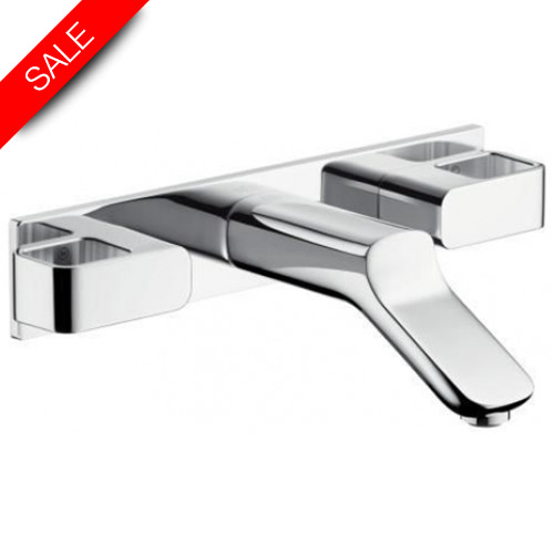 Hansgrohe - Bathrooms - Urquiola 3-Hole Basin Mixer Wall Mounted With Spout 168mm