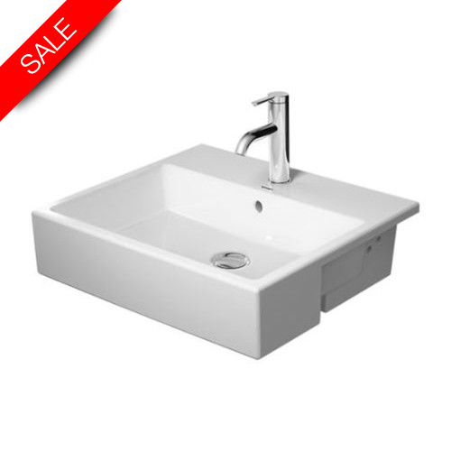 Duravit - Bathrooms - Vero Air Semi-Recessed Washbasin 550mm 1Th