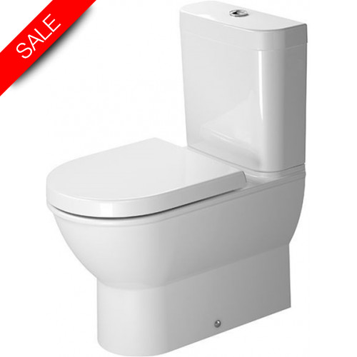 Duravit - Bathrooms - Darling New Toilet Close-Coupled 630mm Washdown