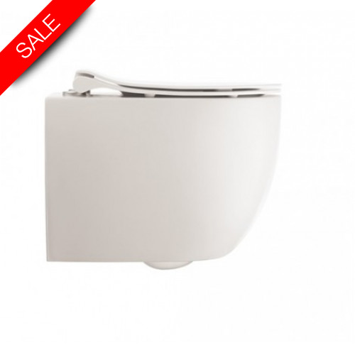 Bauhaus - Glide II Back to Wall Toilet Rimless 460mm