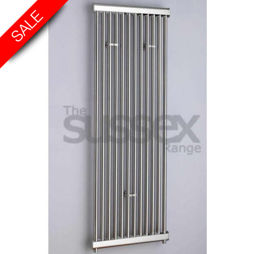 JIS - Hove Cylindrical Electric Feature Towel Rail 1460x530mm