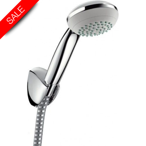 Hansgrohe - Bathrooms - Crometta 85 Shower Holder Set Mono With Shower Hose 125cm