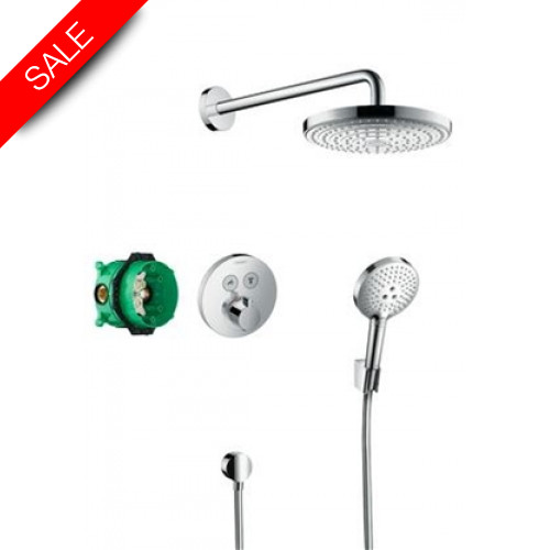 Hansgrohe - Bathrooms - Raindance Select S Shower System, ShowerSelect S Thermostat