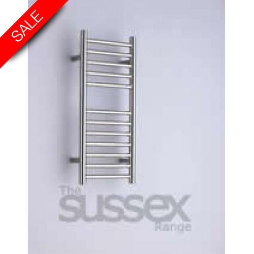 Ouse Cylindrical Adjustable Electric Towel Rail 700x300mm