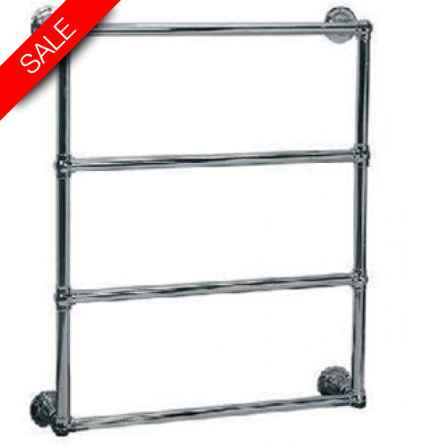 Lefroy Brooks - Classic Wall Mounted Towel Rail (838H x 686W) Dual Fuel