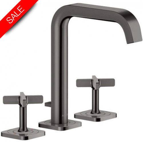 Hansgrohe - Bathrooms - Citterio E 3-Hole Basin Mixer 170 With Pop-Up Waste Set