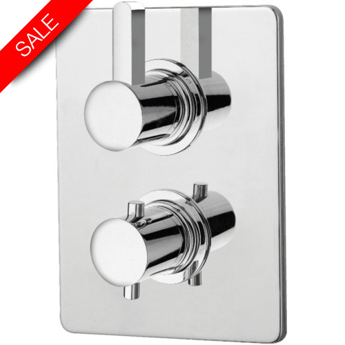 Just Taps - Wings Thermostatic Concealed 1 Outlet Shower Valve