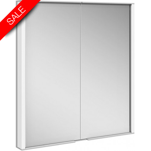 Keuco - Royal Match GB Mirror Cabinet 2Dr Recessed 650 x 700 x 150mm