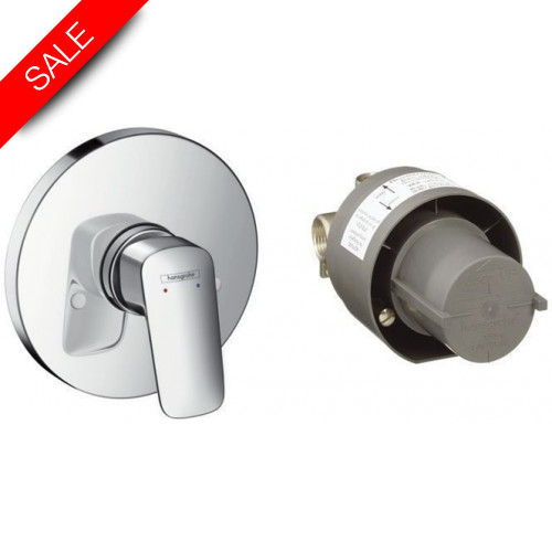 Hansgrohe - Bathrooms - Logis Shower Mixer Set For Concealed Installation