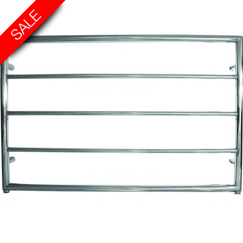 Alfriston Electric Flat Fronted Towel Rail 650x1000mm