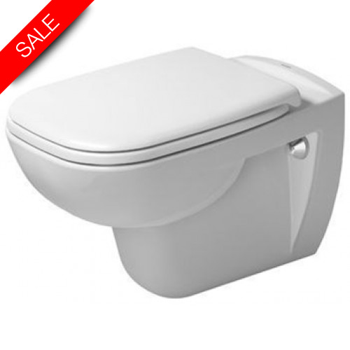 Duravit - Bathrooms - D-Code Toilet Wall Mounted 540mm Washdown