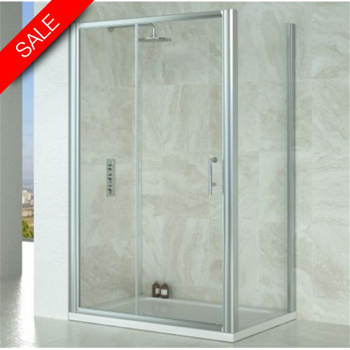 Saneux - Wosh Slider Shower Door 1000mm