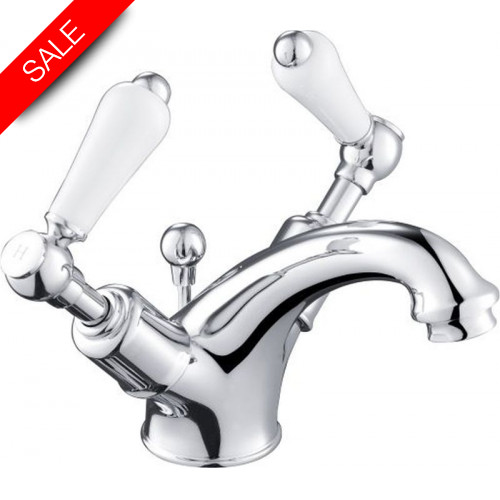 Just Taps - Grosvenor Lever Basin Mixer With Pop Up Waste