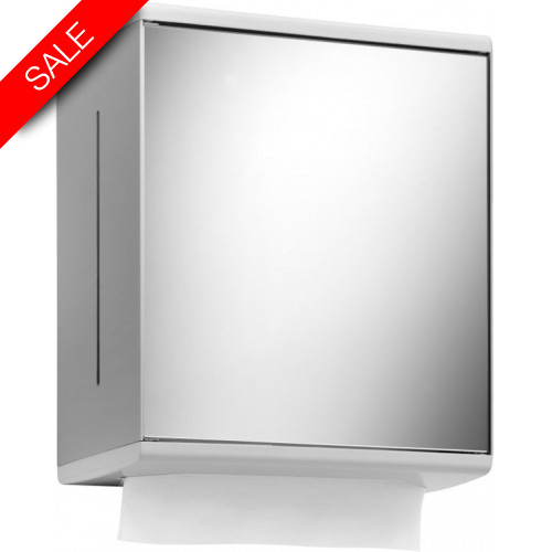 Collection Moll Paper Towel Dispenser W/Mirror Dr, LH Hinge