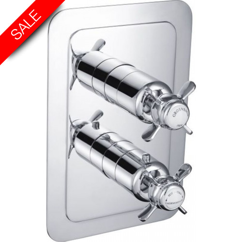 Just Taps - Grosvenor Pinch Thermostatic Concealed 1 Outlet Shower Valve