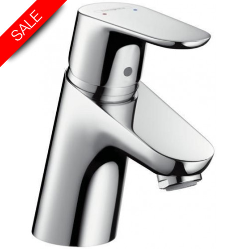 Hansgrohe - Bathrooms - Focus Single Lever Basin Mixer 70 With Push-Open Waste Set