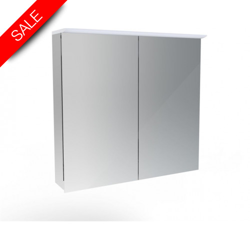 Saneux - Glacier+ 2 Door Cabinet (Reversible) H714 x W750 x D135mm