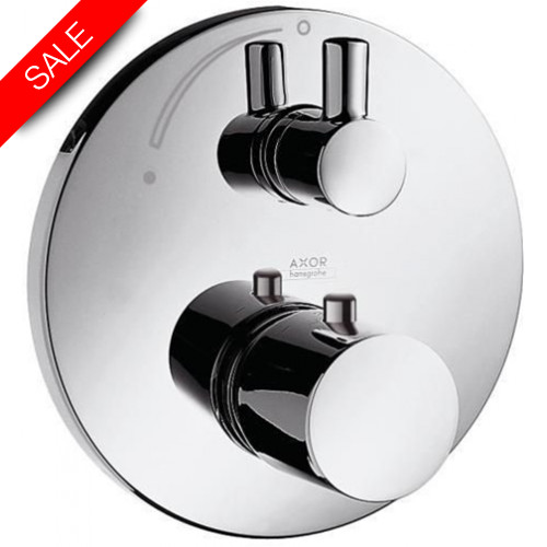 Hansgrohe - Bathrooms - Uno Thermostatic Mixer For Concealed Inst W/Shut-Off Valve