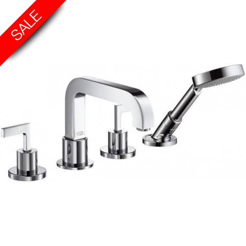 Hansgrohe - Bathrooms - Citterio 4-Hole Tile Mounted Bath Mixer With Lever Handles
