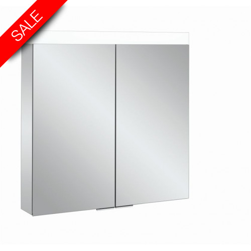 Bauhaus - Image Illuminated Cabinet 2 Door 700 x 700mm