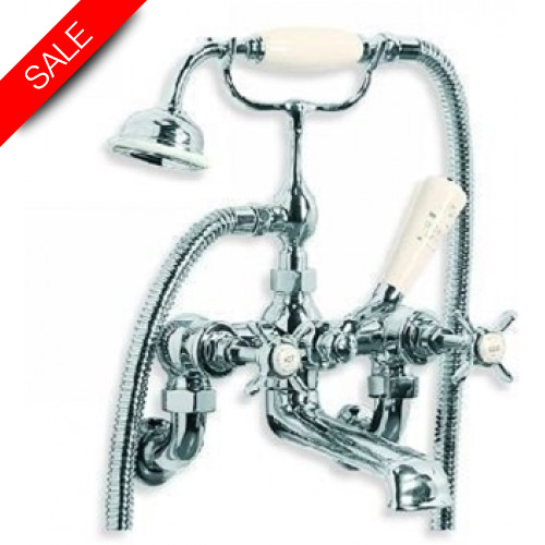 Lefroy Brooks - Classic Wall Mounted Bath Shower Mixer