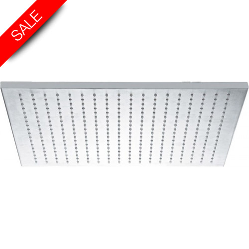 Just Taps - Rainshower Square Ceiling Mounted Overhead Shower 400x400mm