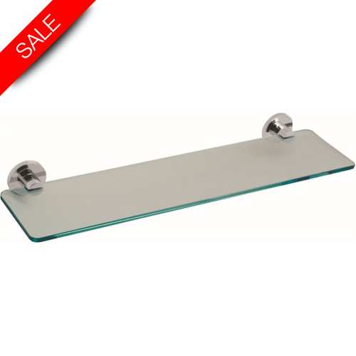 Vado - Elements Frosted Glass Shelf 558mm (22'') Wall Mounted