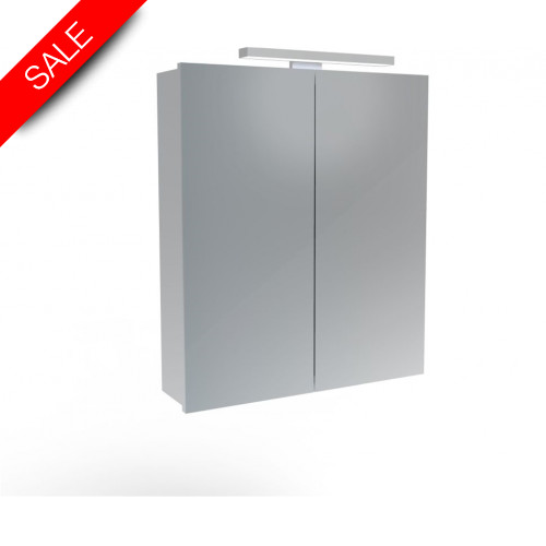 Saneux - Olympus H700 x W600mm (2 Door) Illuminated Cabinet
