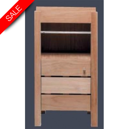 Finwood Designs - Cloakroom Basin Unit With 1 Door L40 x P34 x H75cm