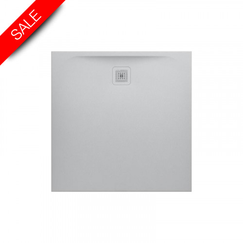 Laufen - Marbond Shower Tray-Square 1000x1000mm Drain On Side