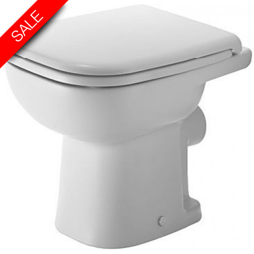 Duravit - Bathrooms - D-Code Toilet Floorstanding 480mm Washdown
