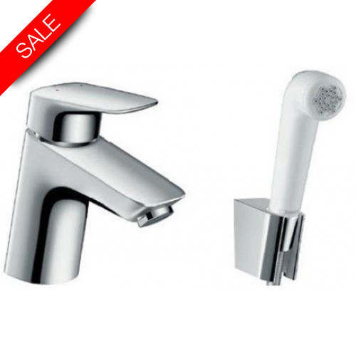 Hansgrohe - Bathrooms - Logis Single Lever Basin Mixer With Bidette Hand Shower