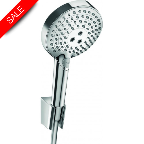 Hansgrohe - Bathrooms - Raindance Select S Shower Holder Set 120 3Jet PowderRain