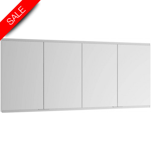 Royal Modular 2.0 Mirror Cabinet, Without Light, 4 Doors