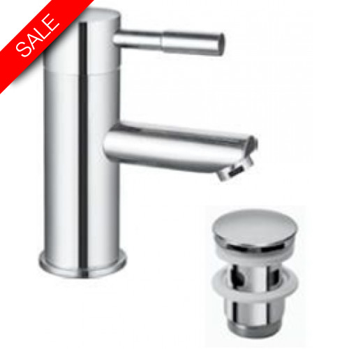 Saneux - Pascale Basin Mixer Including Slotted Clicker Waste