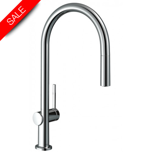 Hansgrohe - Bathrooms - Talis M54 Single Lever Kitchen Mixer 210 Pull-Out Spout 1Jet