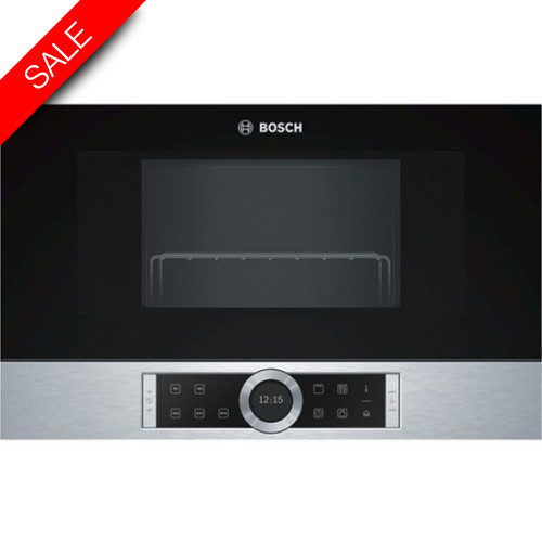 Boschs - Serie 8 Microwave Oven 900W, 21L, LH Hinge