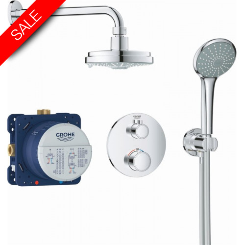 Grohe - Bathrooms - Grohtherm Perfect Shower Set - Round
