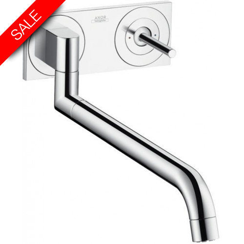 Uno Single Lever Kitchen Mixer, Concealed Inst Wall Mounted