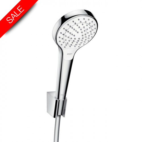 Hansgrohe - Bathrooms - Croma Select S Shower Holder Set Vario W/Shower Hose 160cm