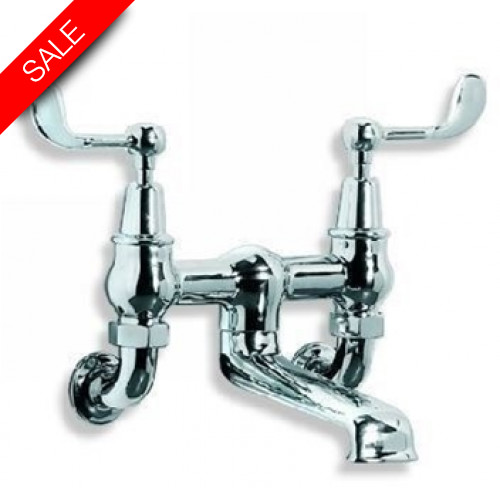Lefroy Brooks - Connaught Lever Wall Mounted Bath Filler