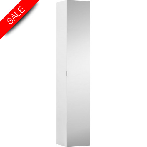 Space Tall Cabinet, Mirrored Front 300 x 300 x 1700mm